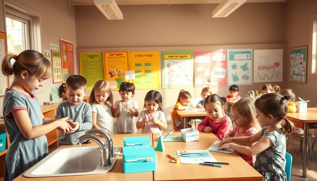 atividades educativas de higiene infantil